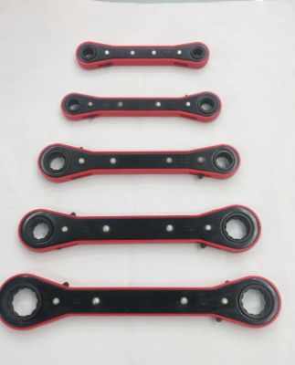 The Hardware tools color straight handle curved handle ratchet wrench
