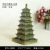 Xi'an Tourist Souvenir Alloy Retro Shape Ancient City Big Wild Goose Pagoda Classic Model Big Wild Goose Pagoda