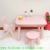 Children's desk  chair set thickened kindergarten table and chair baby learning table plastic table game table toy table