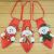 Christmas Decorations Red Paillette Christmas Bow Tie and Tie Adult and Children School Clothing Decoration