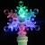 ZD Christmas Luminous Products Glow Stick Color Glow Stick Factory Direct Sales Foreign Trade Popular Style Luminous Snowflake Stick