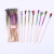 Birthday party cake dessert table decorate items multicolor fireworks cake decorate skewer