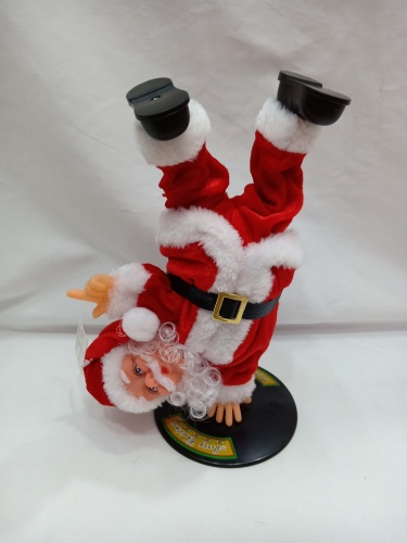 musical core singing christmas santa claus toy decoration supplies