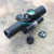 M6 laser integrated scope 4X25 scope 4 times eating chicken mirror water bomb modified scope red laser