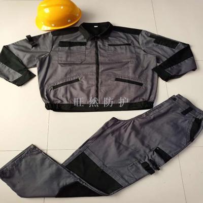 Terylene and cotton working clothes wear-resistant work clothes