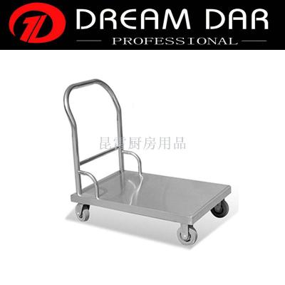 Stainless Steel Trolley Bowl-Receiving Cart Food Delivery Van Street Flusher Factory Direct Sales