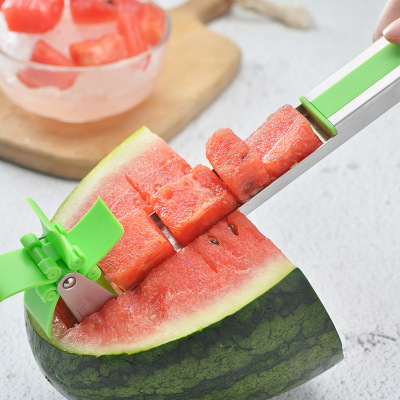 Windmill watermelon slicer 304 stainless steel watermelon - cutting magic watermelon Windmill cutting watermelon Windmill knife slicer
