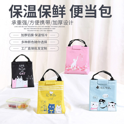 Manufacturer wholesale picnic bag portable lunch bag insulation pack Oxford cloth ice pack 