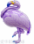 The Aluminum Flamingo Animal Cartoon Toy Inflatable Ball Decorated The Birthday Party Balloon