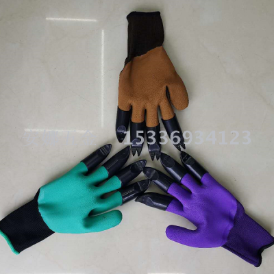 Gloves garden gloves paw gloves PP gloves plantation gloves potted gloves agricultural gloves Russia