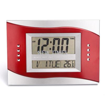 Manufacturers direct selling KENKO kk-8058 electronic clock automatically measure the ambient temperature modification