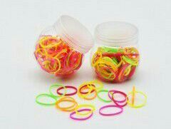 Pumpkin bottle high resilience rubber band Eco-Friendly hair ring