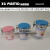 Kitchen Storage Box Sealing Food Preservation Plastic Tank Airtight Pot Container 3 Size Lovely Pattern Jar For Spices