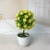 Mini simulation bonsai flower small pot manufacturers direct simulation of flower plants