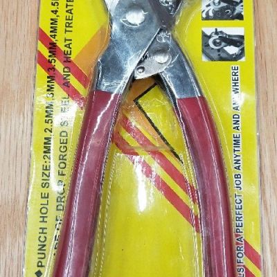 Punch pliers for hardware tools