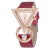 Joom hot style creative luxury triangle rhinestone inlaid ladies frosted watchband watch fashion quartz watch for women