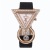 Joom hot style creative luxury triangle rhinestone inlaid ladies frosted watchband watch fashion quartz watch for women