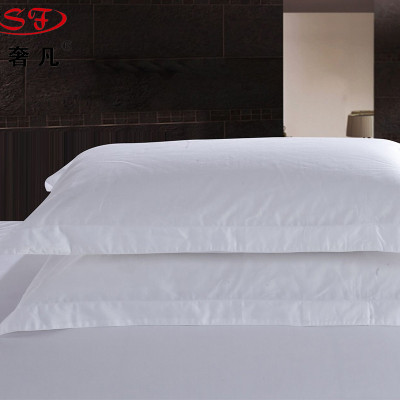Hotel 60s pillowcase pure cotton single pillowcase 100% cotton adult pillowcase white double pillowcase