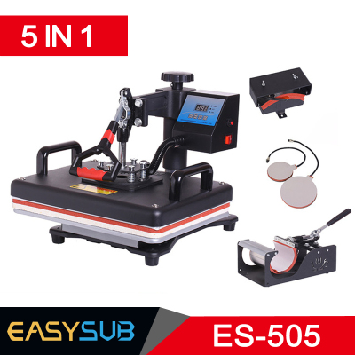 EASYSUB ES-50 530x38cm 5 in 1 Combo Heat Press Printer Sublimation Machine 