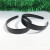 Factory Direct Sales 25mm Wide Black Flat Toothless Plastic Headband DIY Accessories Hairpin Semi-Finished ABS Material