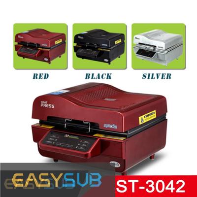 EASYSUB ST-3042 3D Vacuum Sublimation Heat Press Transfer Machine Printing for Phone Cases Mugs Plates Glasses
