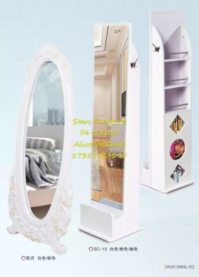 Mirror Full-Length Mirror Full-Length Mirror Bracket Floor Mirror Living Room Body Mirror Slimming and Fashionable Bedroom Wall Hanging Full-Length Mirror