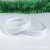 Factory Direct Sales 25mm Flat Toothless Plastic Headband Environmentally Friendly Head Buckle Semi-Finished DIY Wool Embryo Wholesale