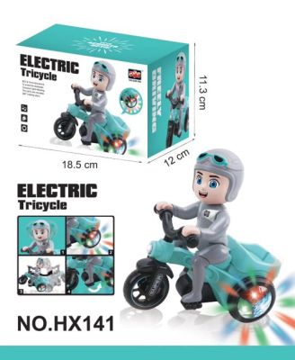 Cartoon motorcycle electric universal with light music