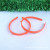 Factory Direct Sales 13mm Flat Color Plastic Headband Bottom Plate Accessories Handicraft DIY Material Angular Toothed