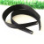 Factory Direct Sales 3cm Cloth Wrapper Extended Version Headband Korean Handmade Head Accessories DIY Satin Cloth Plastic Headband