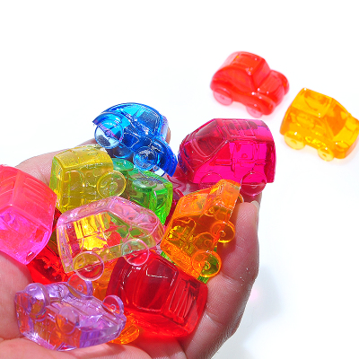 Acrylic Beads Imitation Crystal Gem Toy Transparent Colorful Beads Car Children Playground Crane Machines Beads Material