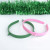 Factory Direct Sales 14mm Angular Toothless Plastic Headband Head Buckle DIY Hair Accessories Multi-Color Semi-Finished Products Wholesale