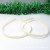 Factory Direct Sales 10mm Flat Toothless Environmental Protection Plastic Headband Hair Accessories DIY Accessories Semi-Finished ABS Material