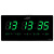 In Stock Wholesale Modern Simple Wall Clock Mute Decorative Electronic Clock Large Digital LED Stereo Clock