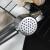White nickel zinc alloy garlic press manual tamper puree peeler creative kitchen gadgets