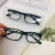 2019 new rice nail reading glasses factory wholesale hd glasses plus boxes