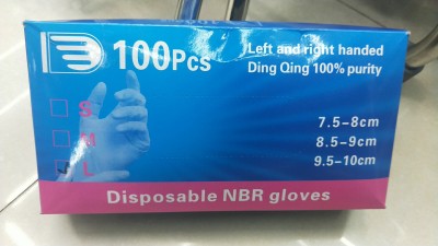 Medical gloves the disposable gloves disinfection gloves Medical examination gloves with powder latex gloves