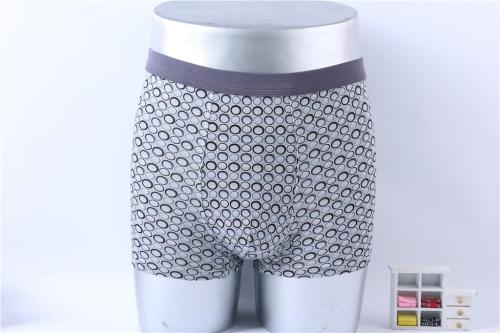 Men‘s Underwear Random Multi-Color Matching Mid-Waist Printed Men‘s Boxer Underwear