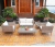 Outdoor furniture sofa balcony outdoor desk chair cane chair sofa combination prevent bask in waterproof furniture