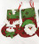 Christmas stocking Christmas tree pendant interior decoration sequined red Christmas socks