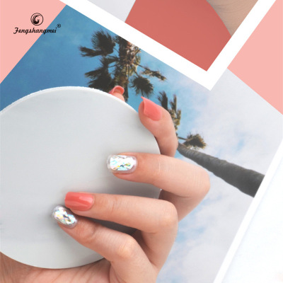 The new diamond sequins nail products fake soft nail paste high-end comfortable 30 wear nail tools