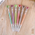 Colorful crystal stones decorated ballpoint pen, Smooth writing pen