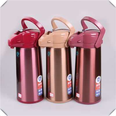 Large Capacity Household Air Pressure Type Thermos Press Insulation Kettle Student Dormitory Glass Liner Thermos Bottle