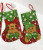 Snowflake Christmas stockings 16cm snowflake muppets Christmas stockings indoor decoration Christmas tree pendant