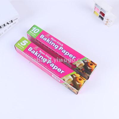 Manufacturers direct food grade baking oven double - sided waterproof silicone oil paper