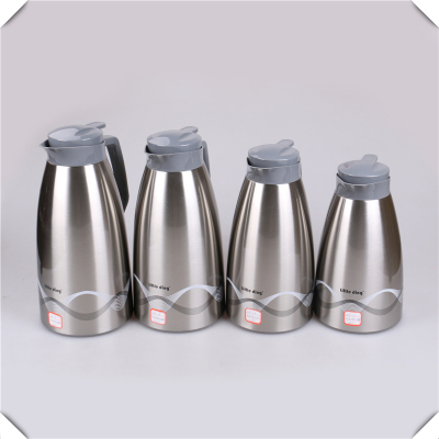 European-Style Household Office Outdoor Stainless Steel Vacuum Thermos Pot Coffee Pot Thermos Bottle Large Capacity