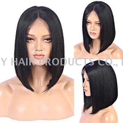  human hair streight lace wig