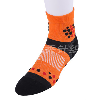 Professional marathon compression running socks women's summer towel base dry breathable boat socks cross-country socks