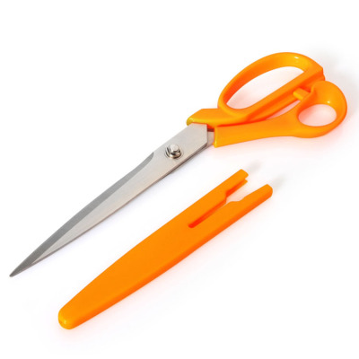 Tailor's scissors protective cover ABS new handle orange Tailor's scissors protective cover garment scissors family scissors