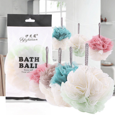 Yi Zhilian Bath Ball Foaming Tennis Bath Towel Bath Massage Bath Artifact Factory Direct Sales